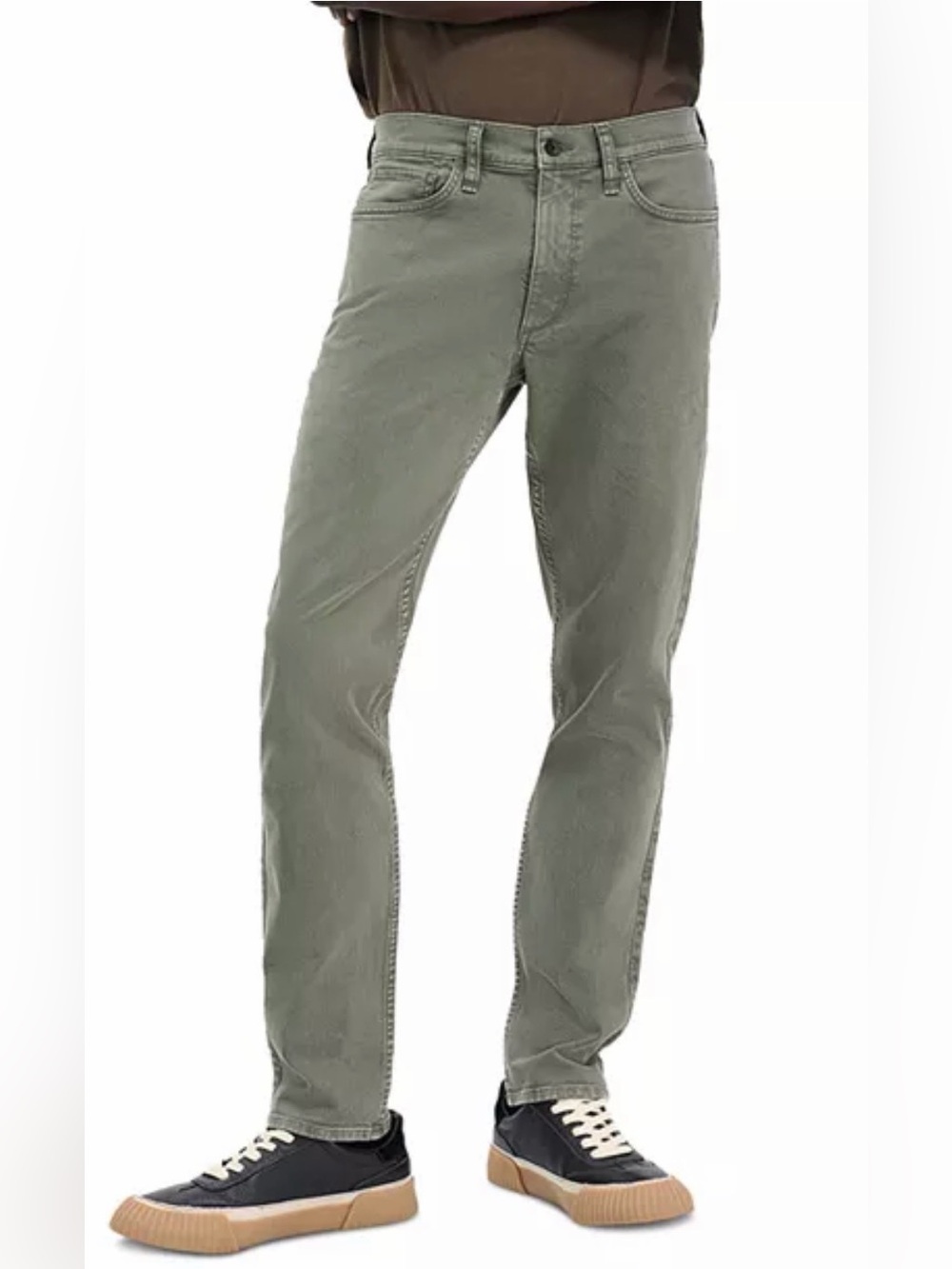 Rag & Bone Men’s Fit 2 Slim Aero Stretch Jeans Pigeon 33x32 NWT - Picture 2 of 6